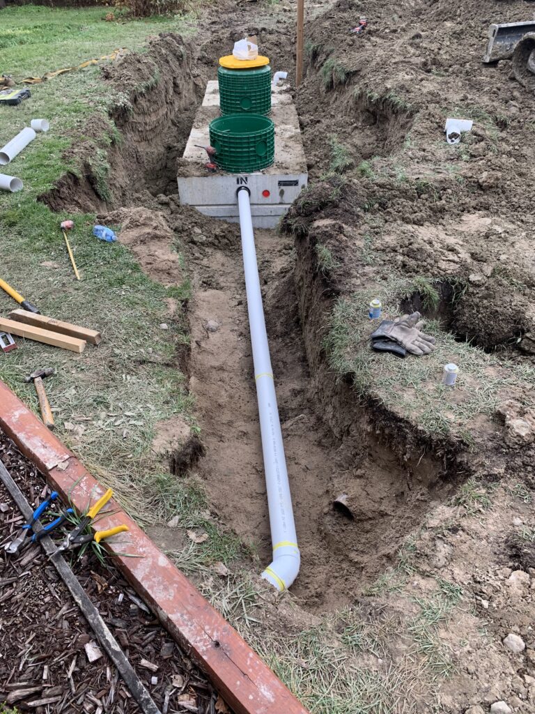 Water Flow and Drain Field Test